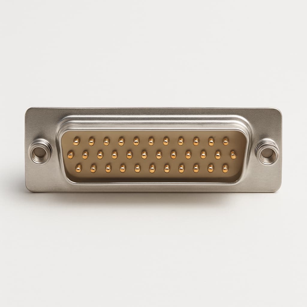 Molex / FCT 1731091909 (F37P5G1A-0326) D-SUB — illustrative AI-generated image