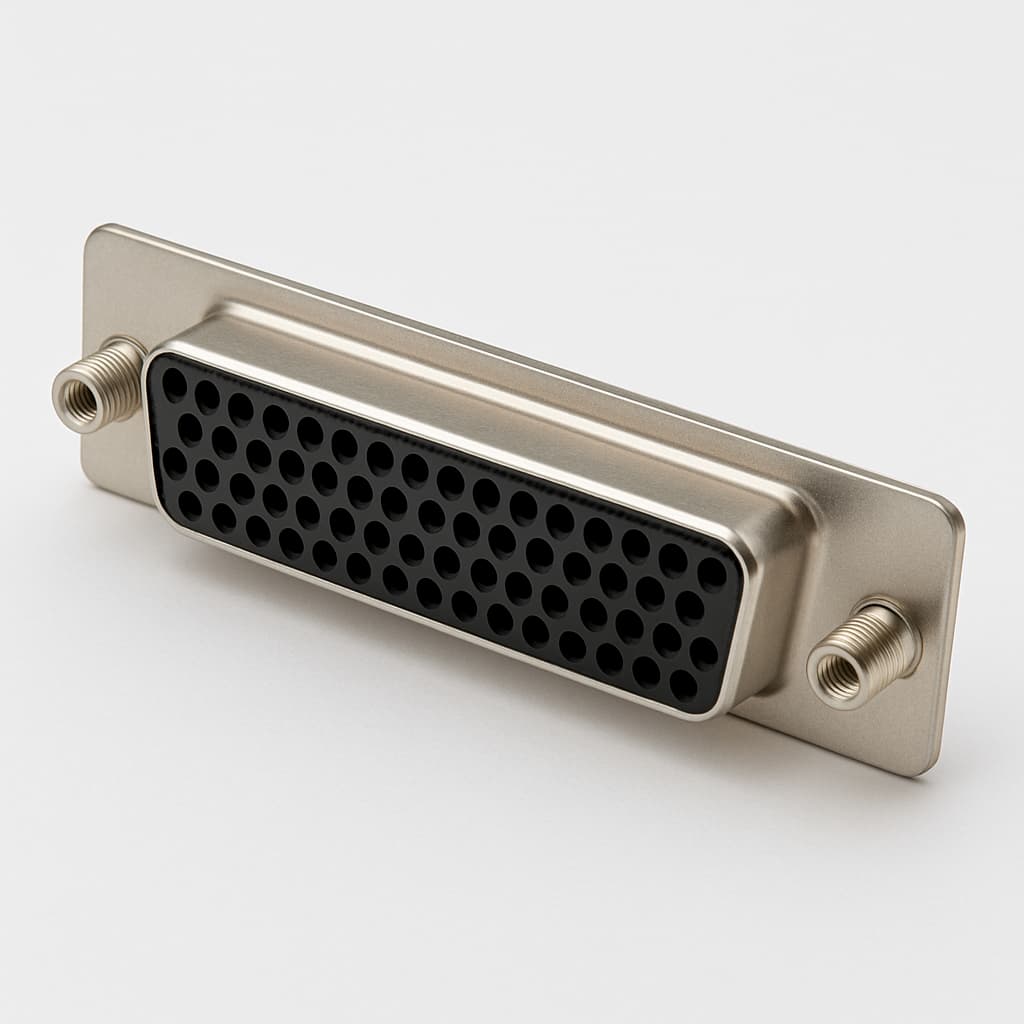 Molex / FCT 1731091536 (F37S0G2-K665) D-SUB Connector — illustrative AI-generated image