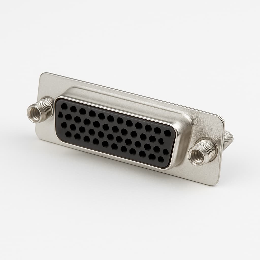 Molex / FCT 1731091908 (F37S1G1A-0981) D-SUB — illustrative AI-generated image