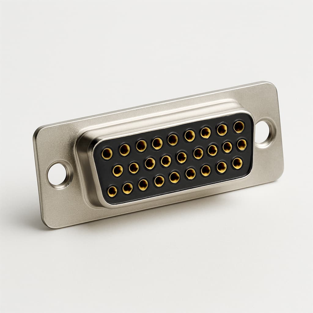 Molex / FCT 1731091825 (F37S1G2-1426) D-SUB — illustrative AI-generated image