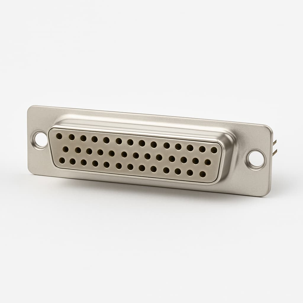 Molex / FCT 1731090374 (F37S26G2-1204) D-SUB Receptacle — illustrative AI-generated image
