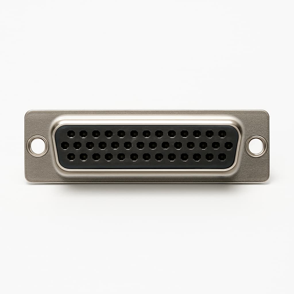 Molex / FCT 1731091958 (F37S2G2-1032) D-SUB Receptacle — illustrative AI-generated image