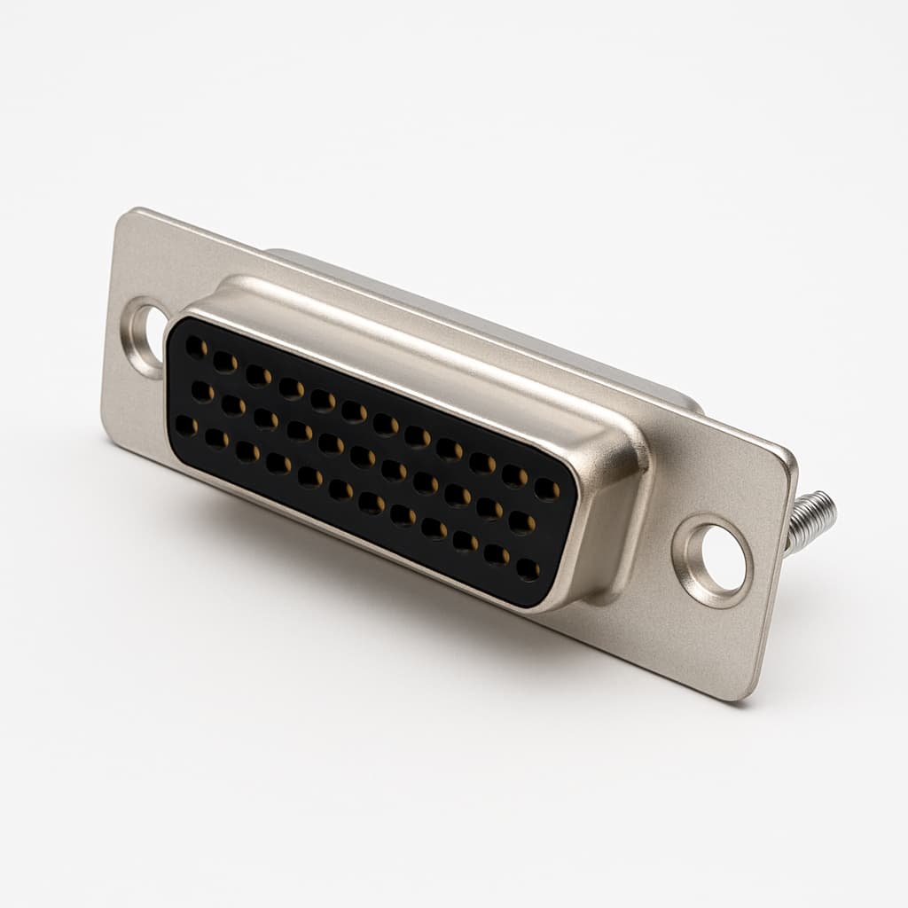 Molex / FCT 1731091556 (F37S5G1-0326) D-SUB — illustrative AI-generated image