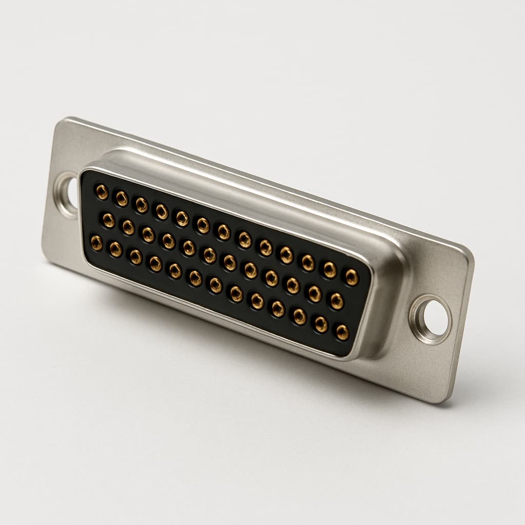 Molex / FCT 1731091910 (F37S5G1A-0326) D-SUB Connector — illustrative AI-generated image