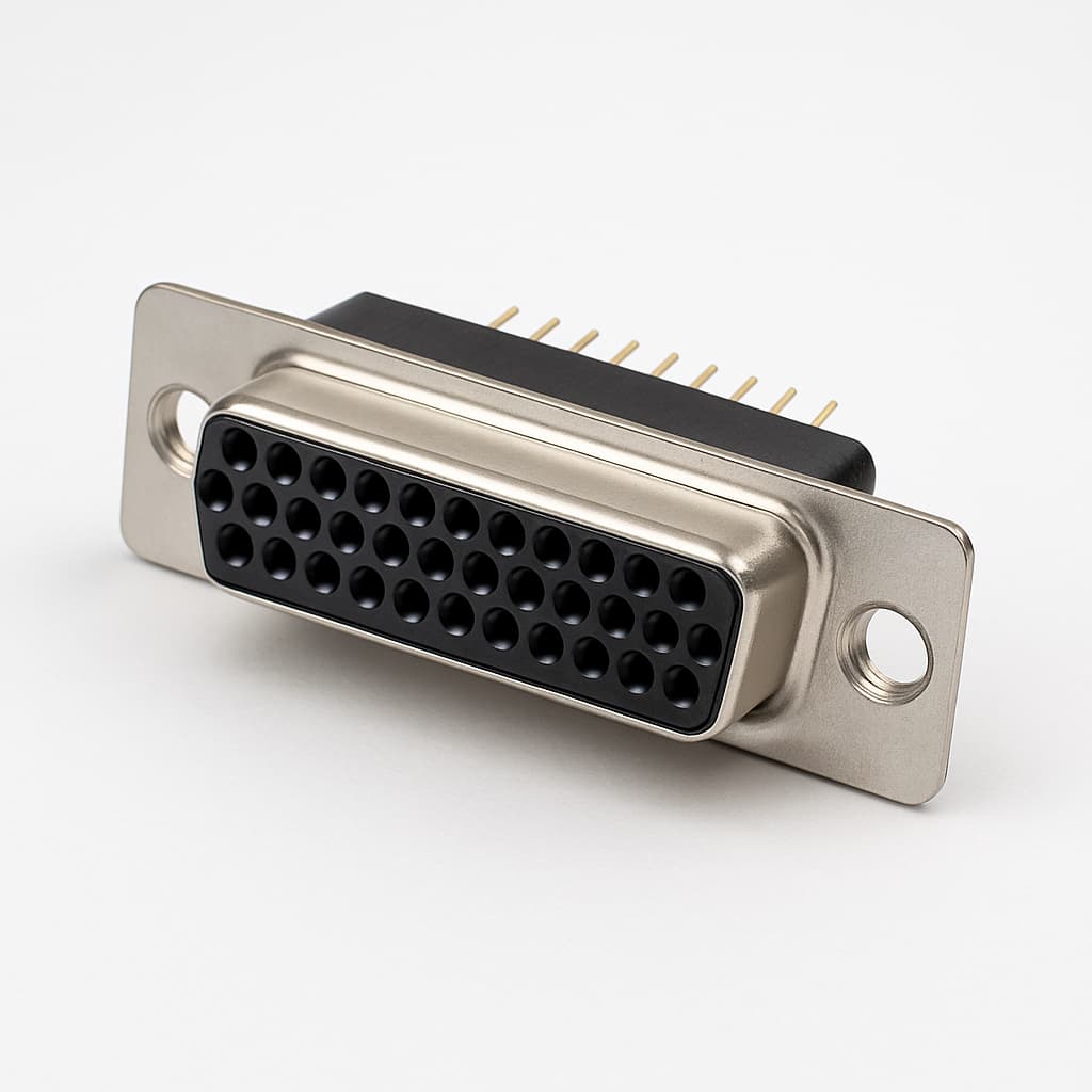Molex / FCT 1731091573 (F50P1G1-1209) D-SUB — illustrative AI-generated image