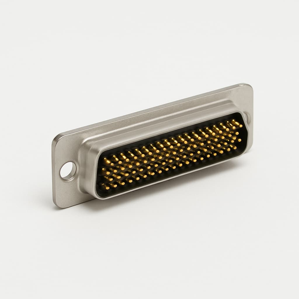 Molex / FCT 1731090150 D-Sub PC Plug — illustrative AI-generated image