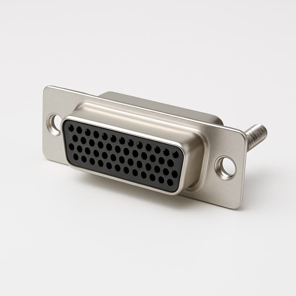 Molex / FCT 1731091589 (F50P5G2-0478) D-Sub — illustrative AI-generated image