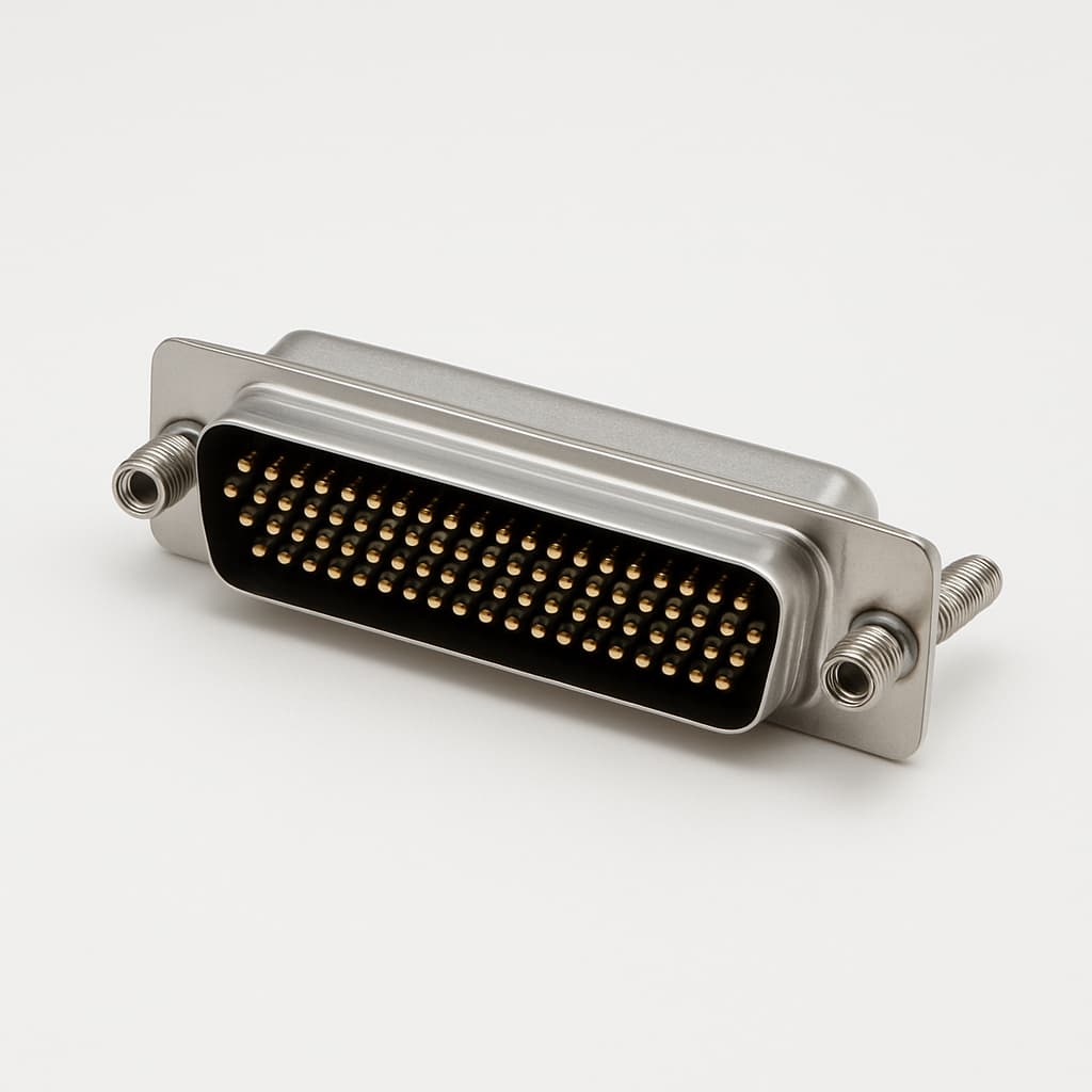 Molex / FCT 1731091979 (F50P5G2-K121) D-Sub Plug 50 PN — illustrative AI-generated image
