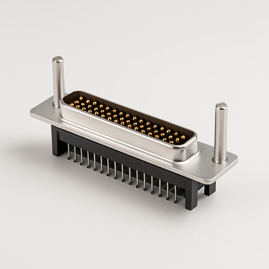 Molex / FCT 1731090190 D-Sub Plug, 50 Pin — illustrative AI-generated image