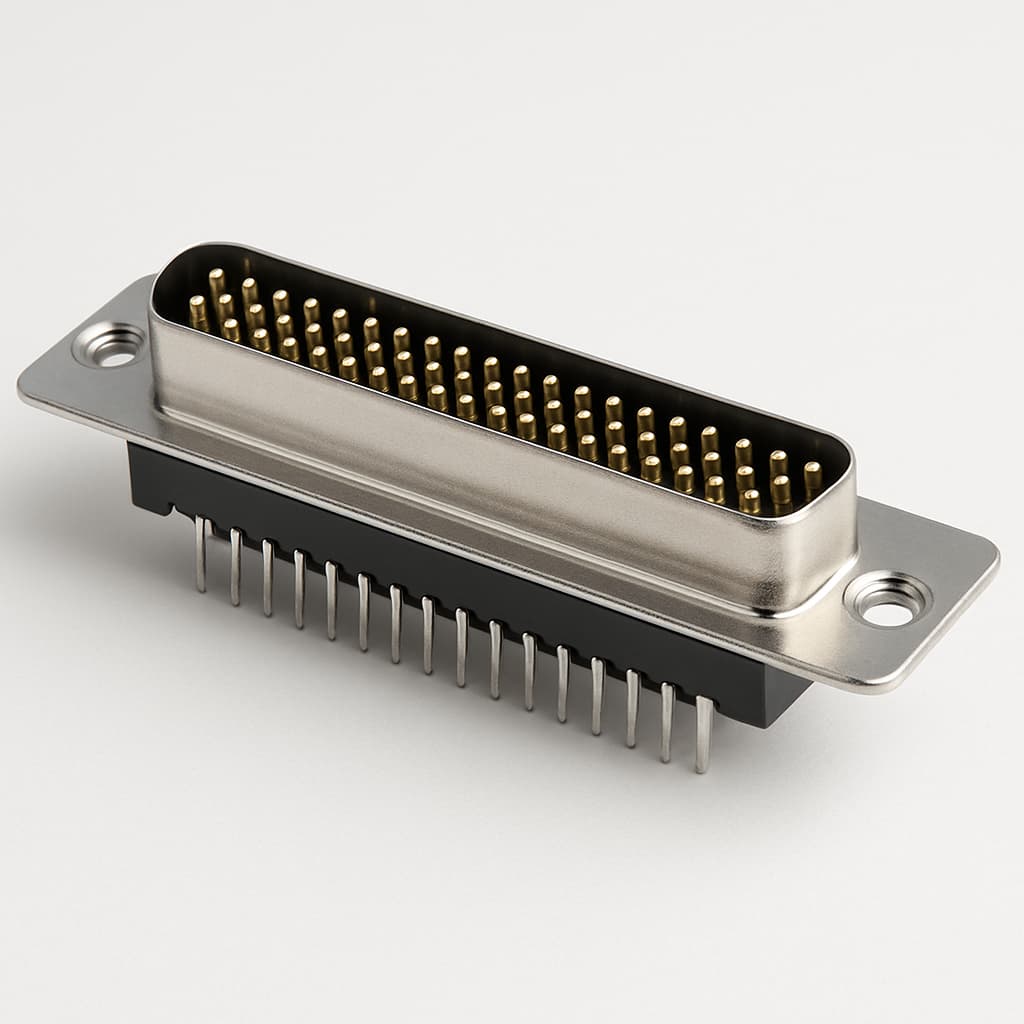 Molex / FCT 1731091940 D-SUB Receptacle — illustrative AI-generated image