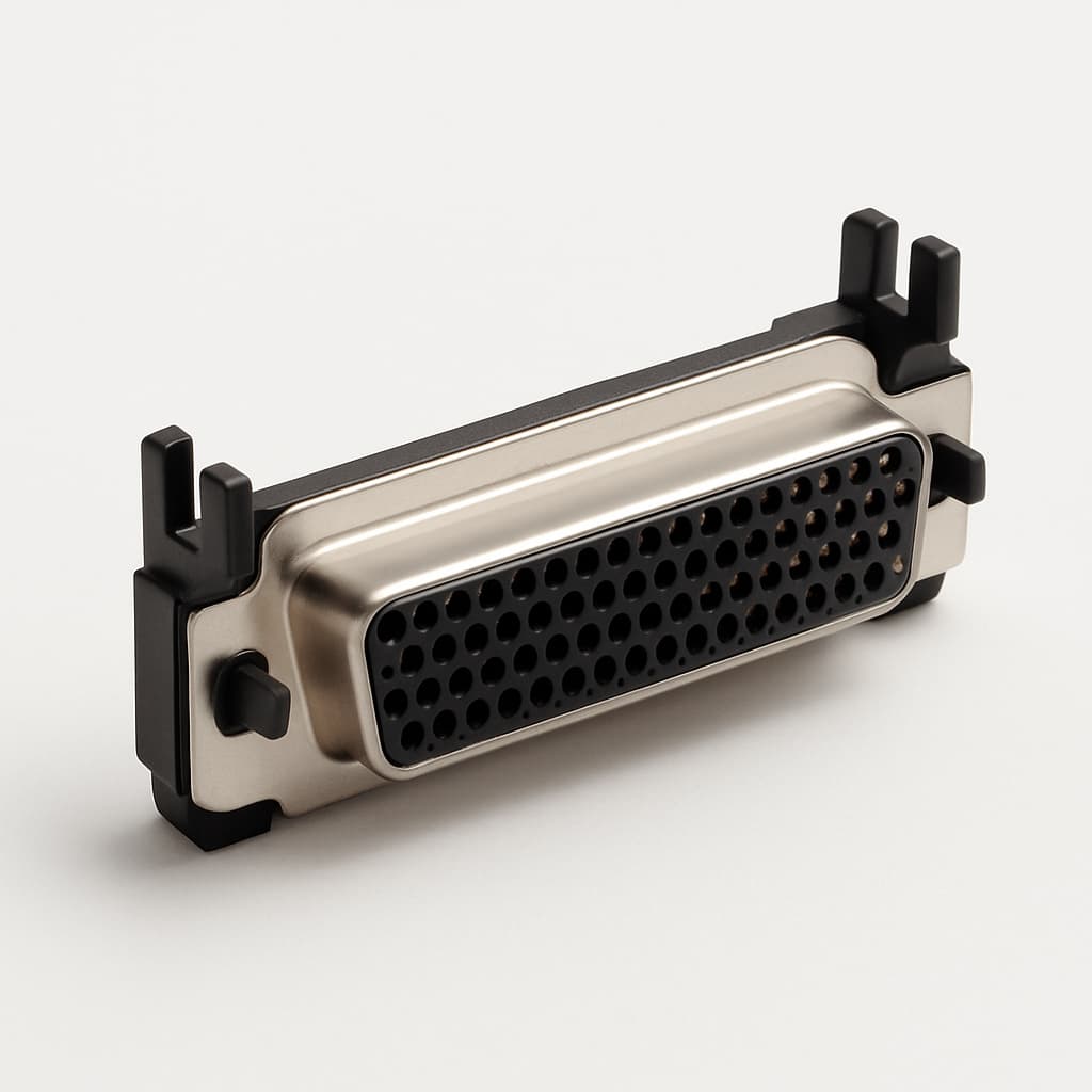 Molex / FCT 1731091841 (F50S1G1-0981) D-Sub Receptacle — illustrative AI-generated image
