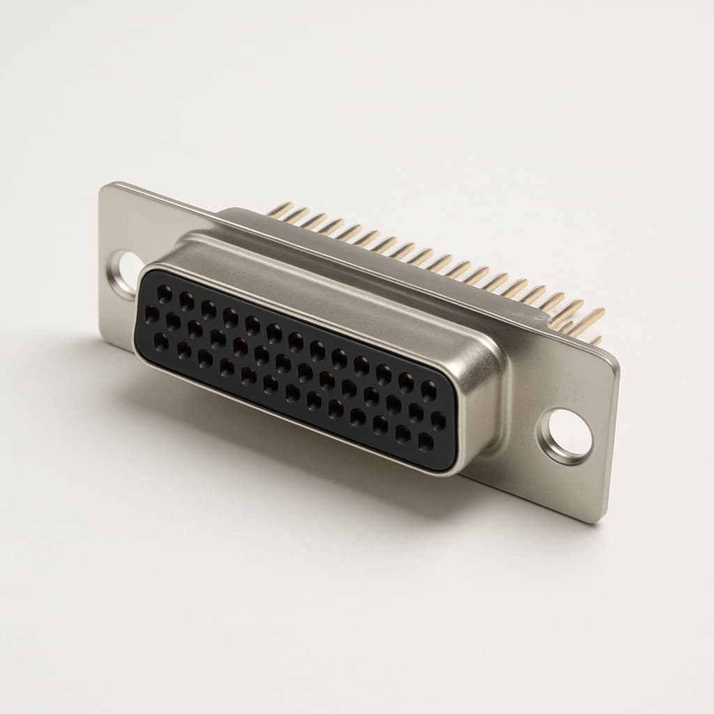 Molex / FCT 1731091930 (F50S1G1A-0981) D-Sub PC Receptacle — illustrative AI-generated image