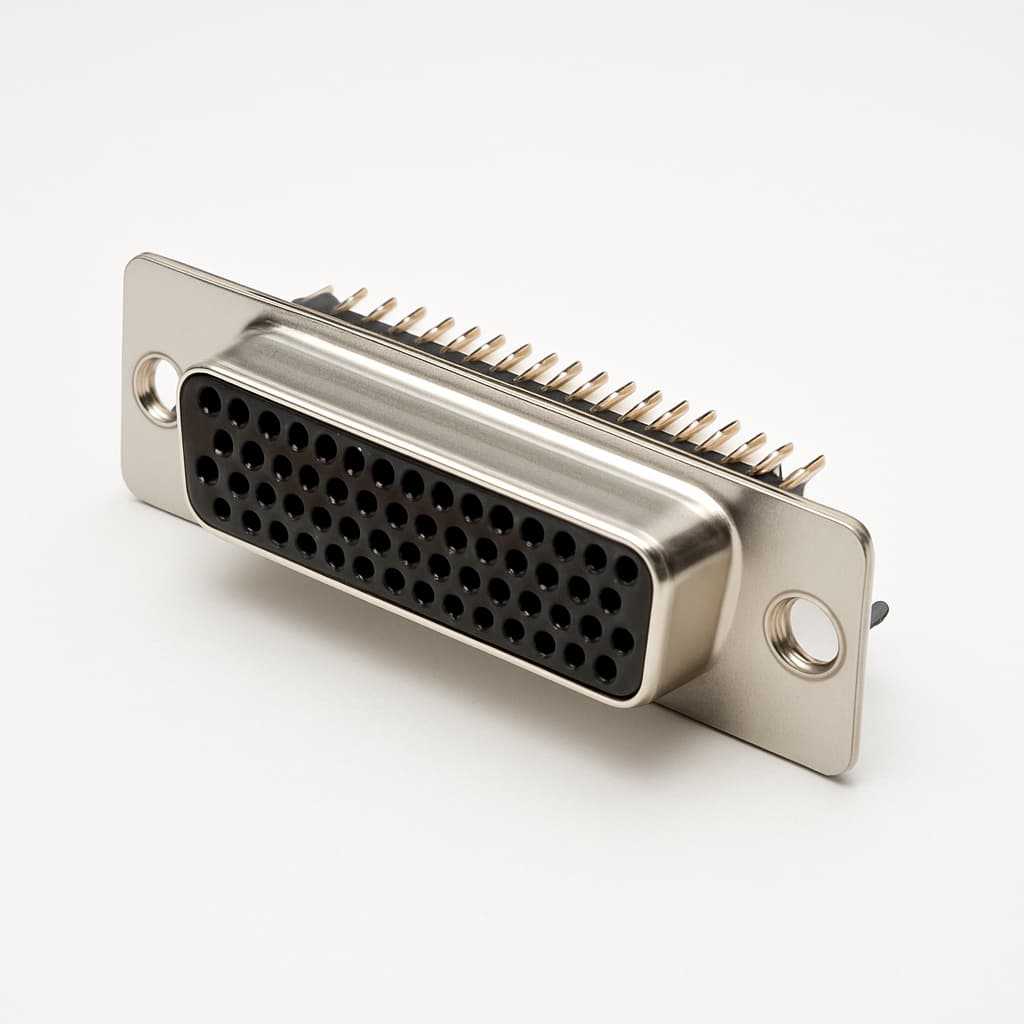 Molex / FCT 1731090836 (F50S1G1-K45) D-SUB Receptacle — illustrative AI-generated image