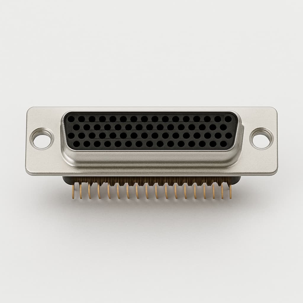Molex / FCT 1731090155 (F50S1G2-0982) D-Sub Receptacle — illustrative AI-generated image