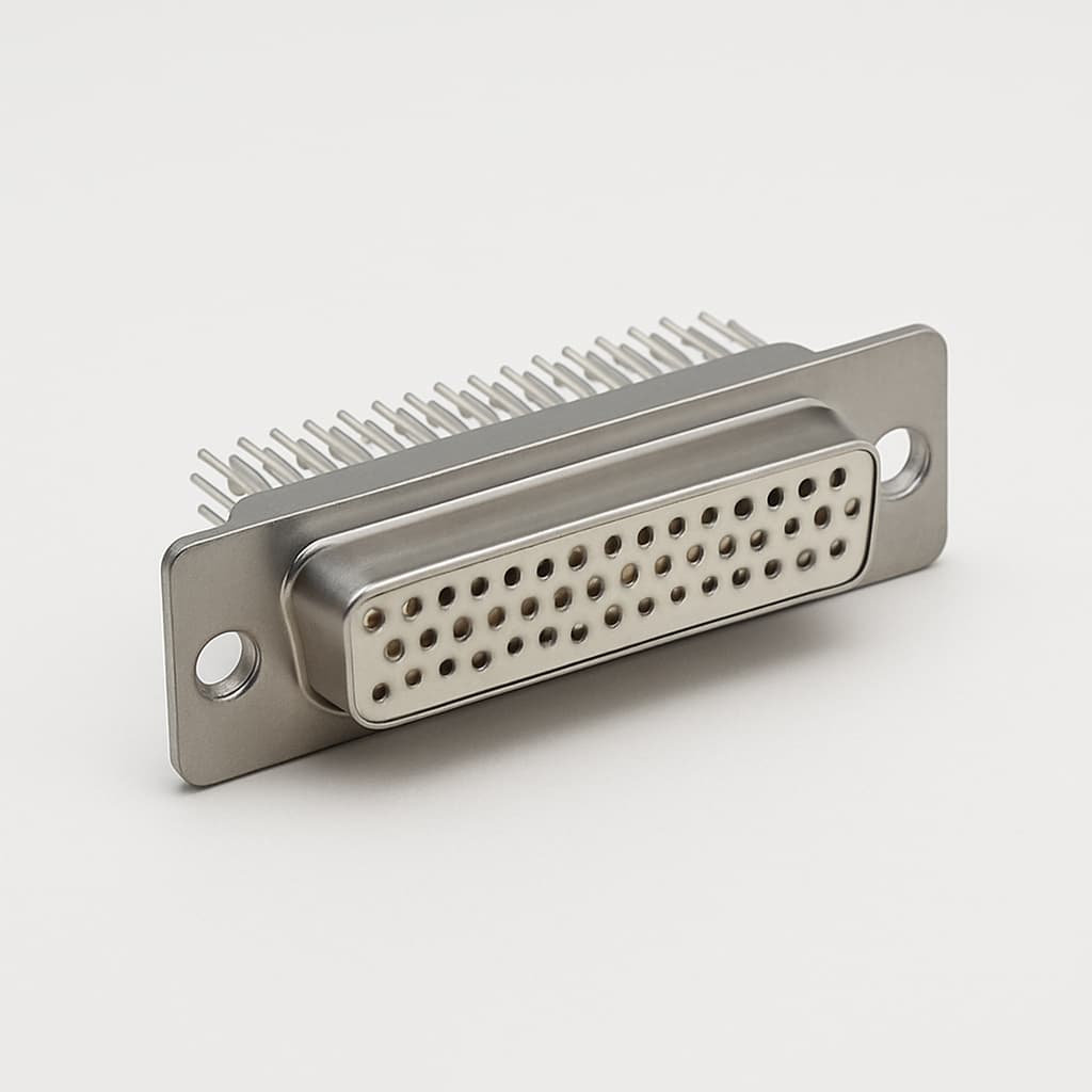 Molex / FCT 1731090165 (F50S1G3-0982) D-Sub Receptacle — illustrative AI-generated image