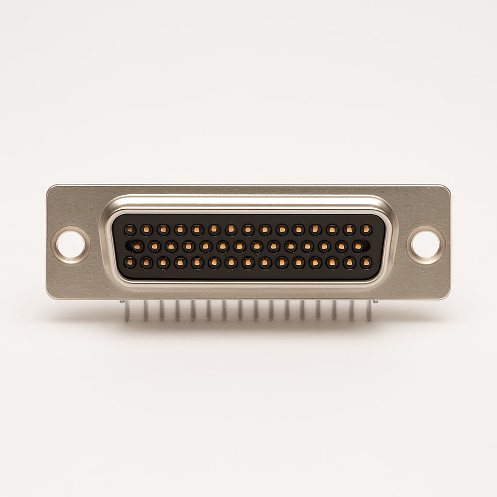 Molex / FCT 1731091842 (F50S1G3-1432) D-Sub Receptacle — illustrative AI-generated image