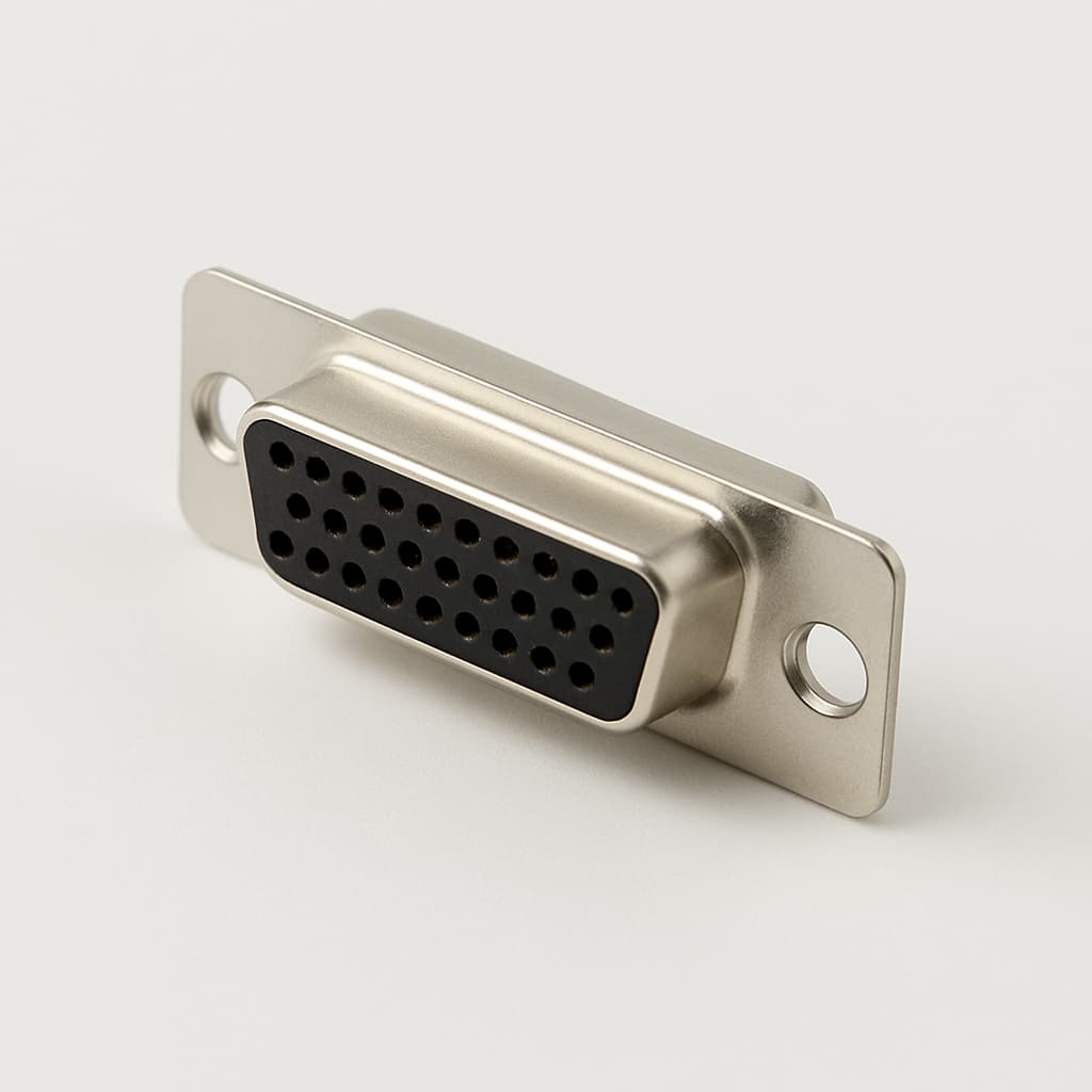 Molex / FCT 1731091608 (F50S26G1-1204) D-SUB — illustrative AI-generated image