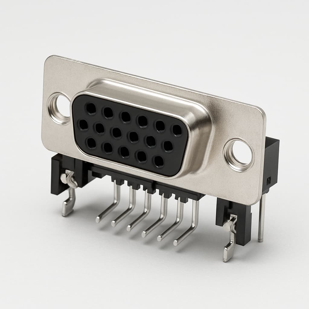 Molex / FCT 1731090175 (F50S5G1-1982) D-SUB Receptacle — illustrative AI-generated image