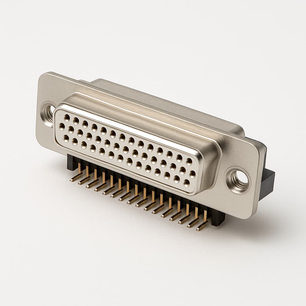Molex / FCT 1731090185 (F50S5G2-1982) D-Sub Receptacle — illustrative AI-generated image