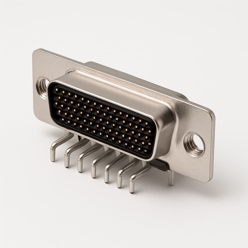 Molex / FCT 1731090223 D-Sub Receptacle — illustrative AI-generated image