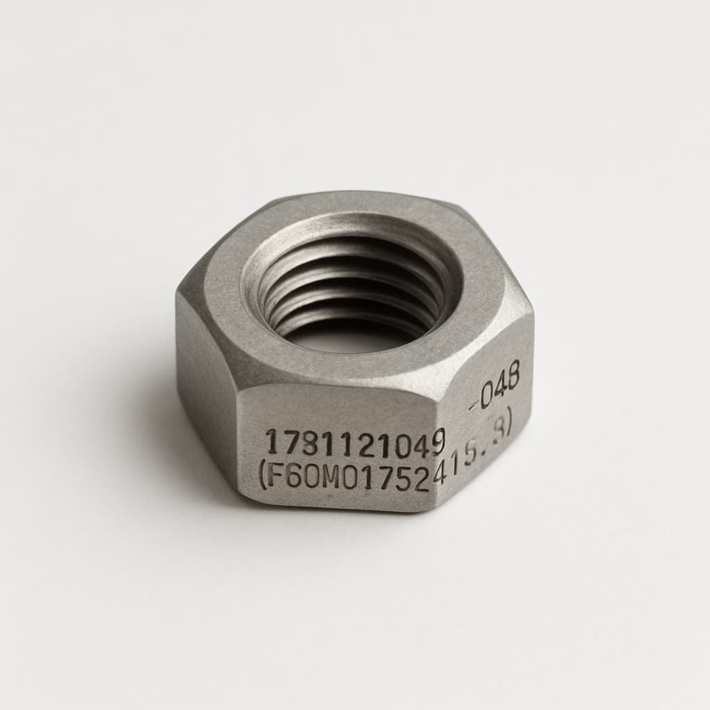 Molex / FCT 1731121048 Nut 4-40 — illustrative AI-generated image