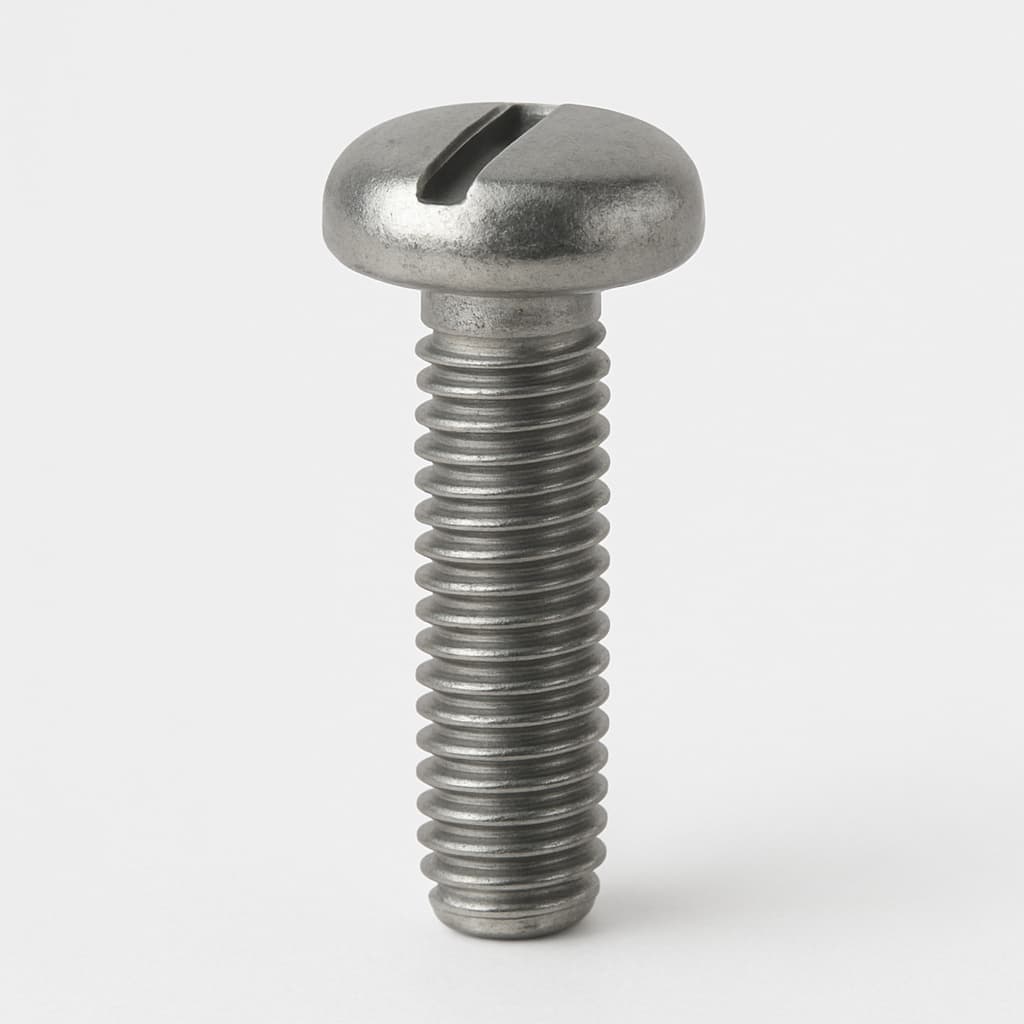 Molex / FCT 1731120654 Tin Plated Screw — illustrative AI-generated image