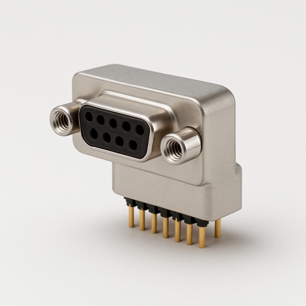 Molex / FCT 1731140364 (FAW1PSRG1MM3) RA Adapter — illustrative AI-generated image