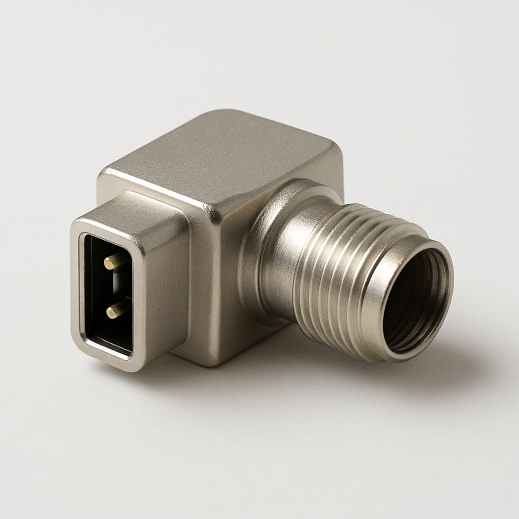 Molex / FCT 1731140078 (FAW2PSG1U) RA Adapter — illustrative AI-generated image
