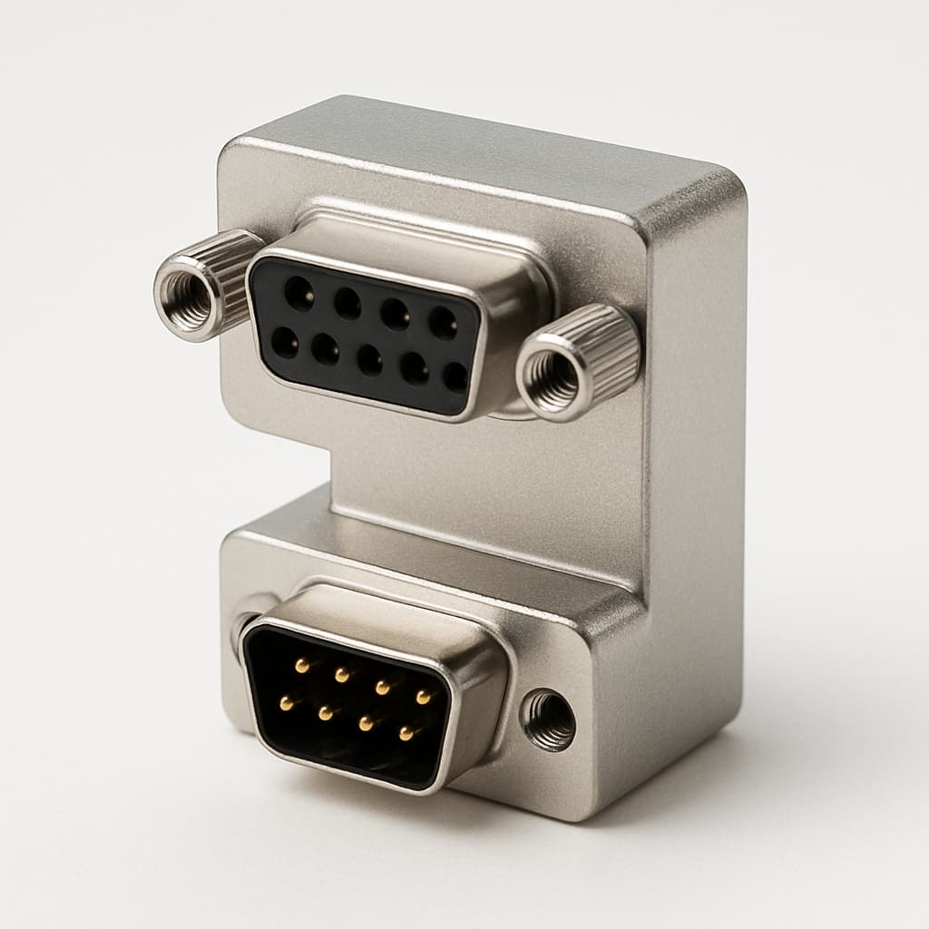Molex / FCT 1731140062 (FAW2SPG1U) RA Adapter — illustrative AI-generated image