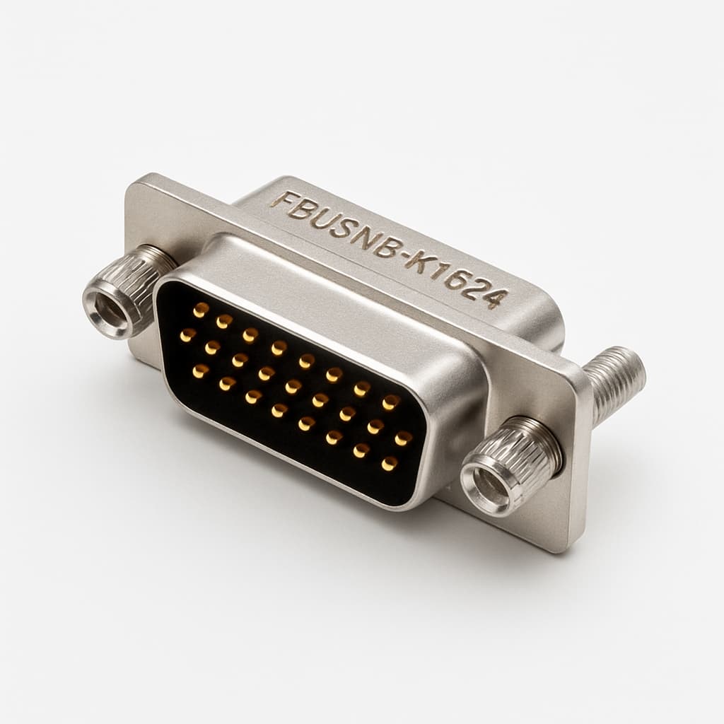 Molex / FCT 1731140303 (FBUSNB-K1624) Connector — illustrative AI-generated image