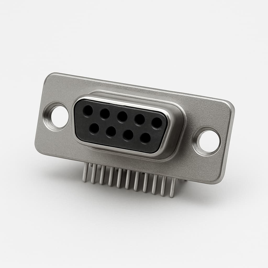 Molex / FCT 1731140169 DPORT 09 Receptacle — illustrative AI-generated image