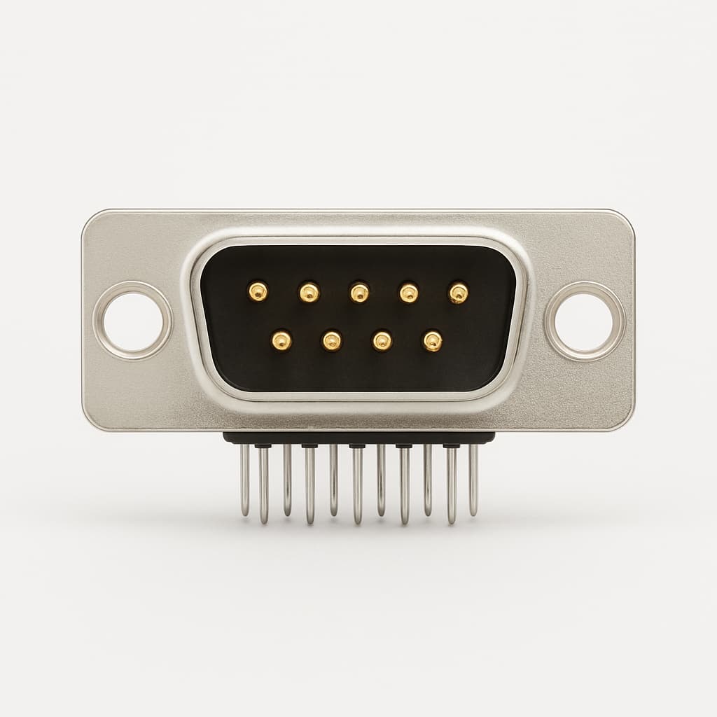 Molex / FCT 1731090491 D-SUB PC Receptacle — illustrative AI-generated image