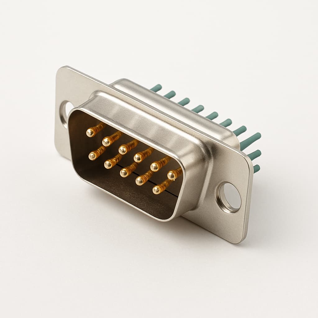 Molex / FCT 1731091886 D-Sub PC Plug, 15 Pin — illustrative AI-generated image
