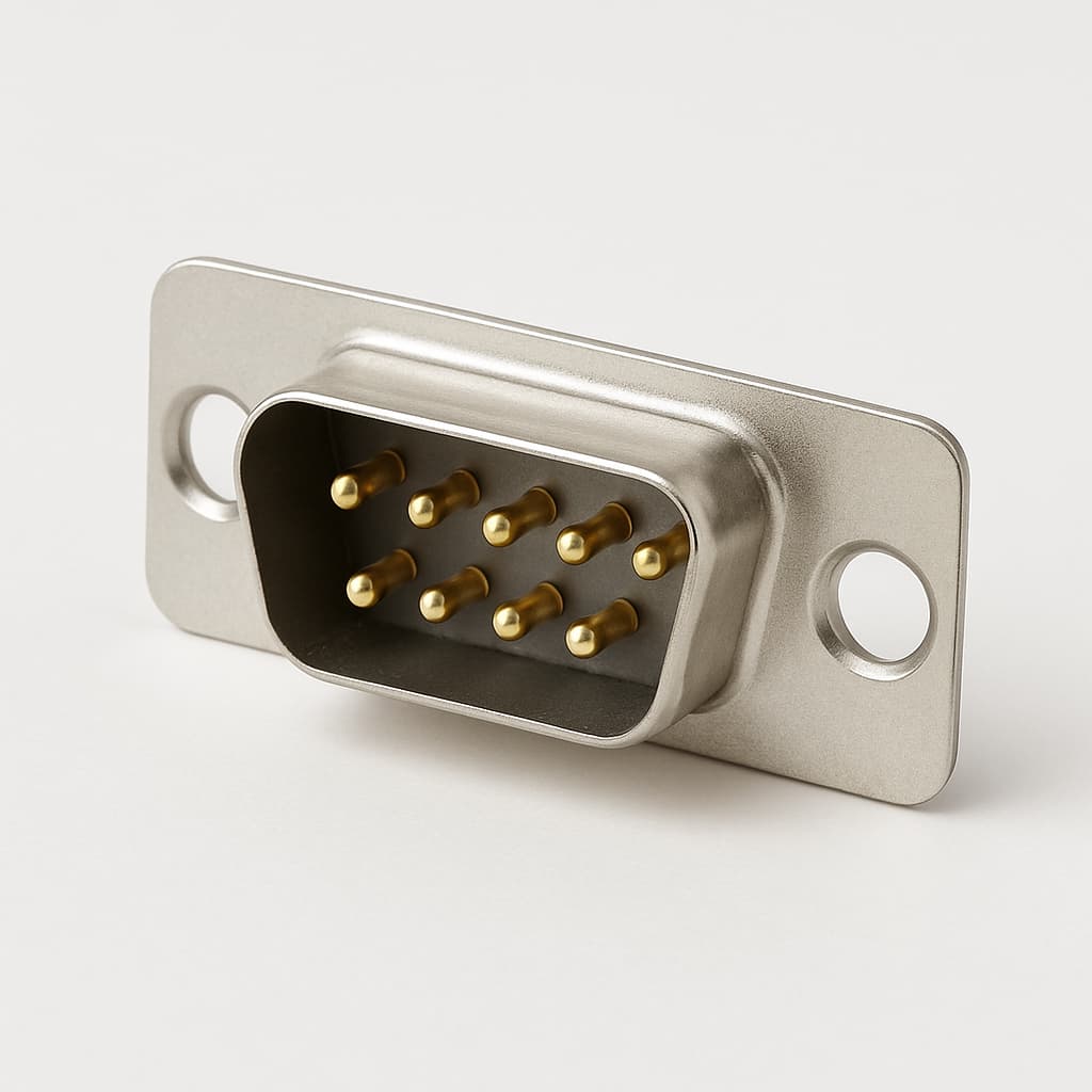 Molex / FCT 1731091922 D-Sub Plug — illustrative AI-generated image