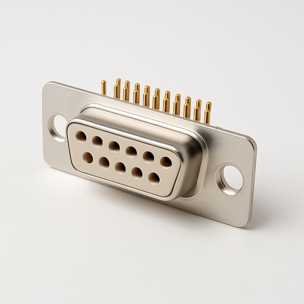Molex / FCT 1731091931 D-SUB Receptacle — illustrative AI-generated image