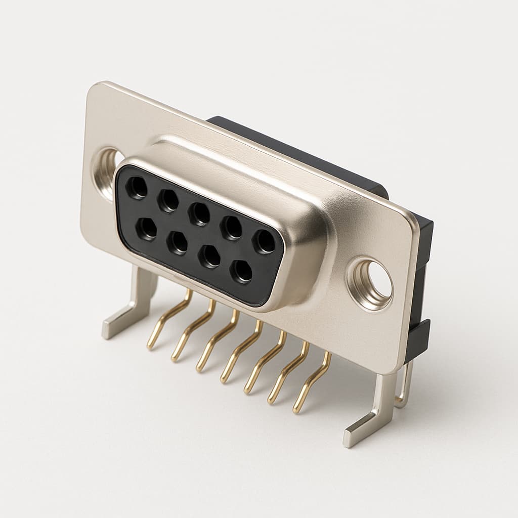 Molex / FCT 1731091024 D-SUB Receptacle — illustrative AI-generated image