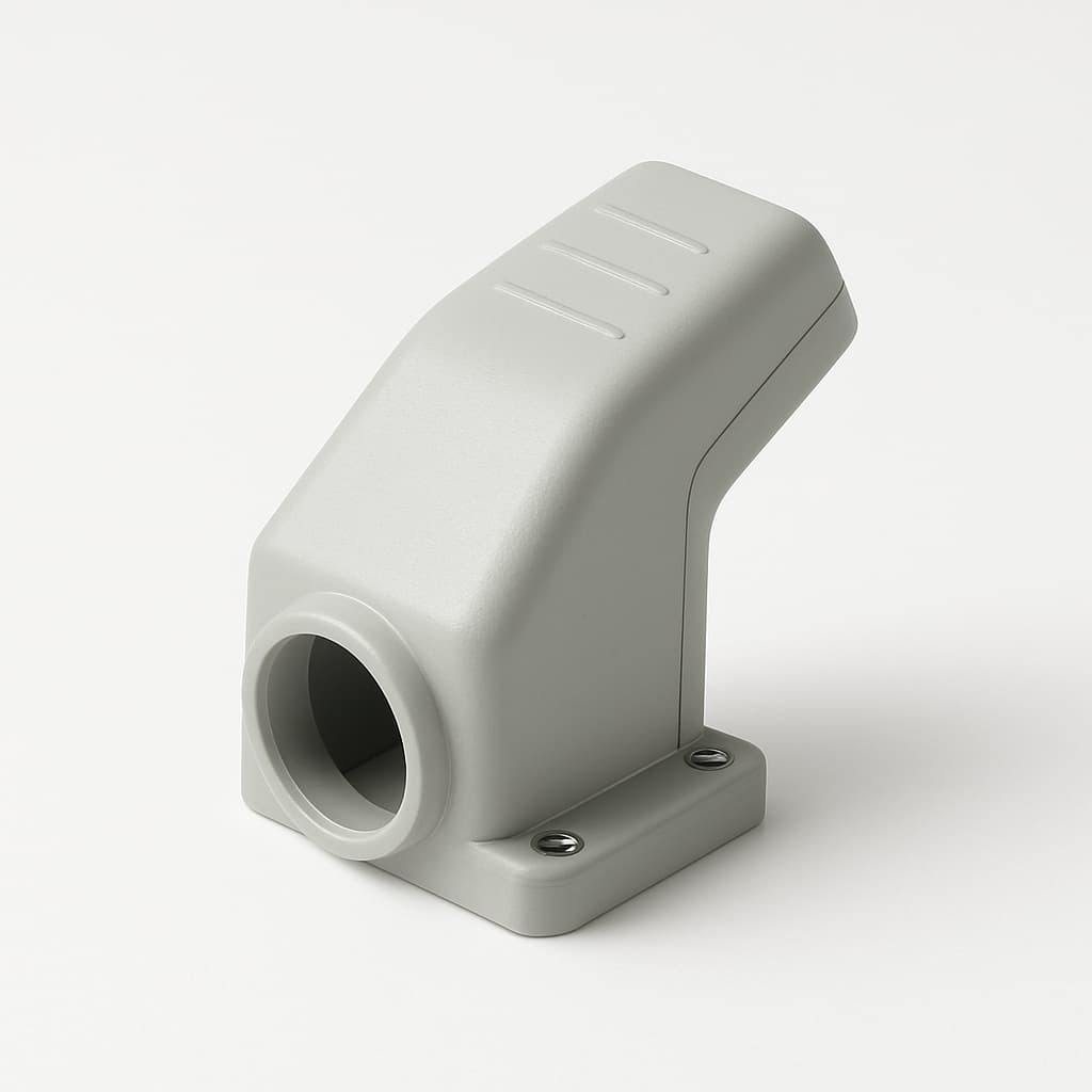 Molex / FCT 1731110107 (FKC1A-K774E) 70 DEG Hood — illustrative AI-generated image