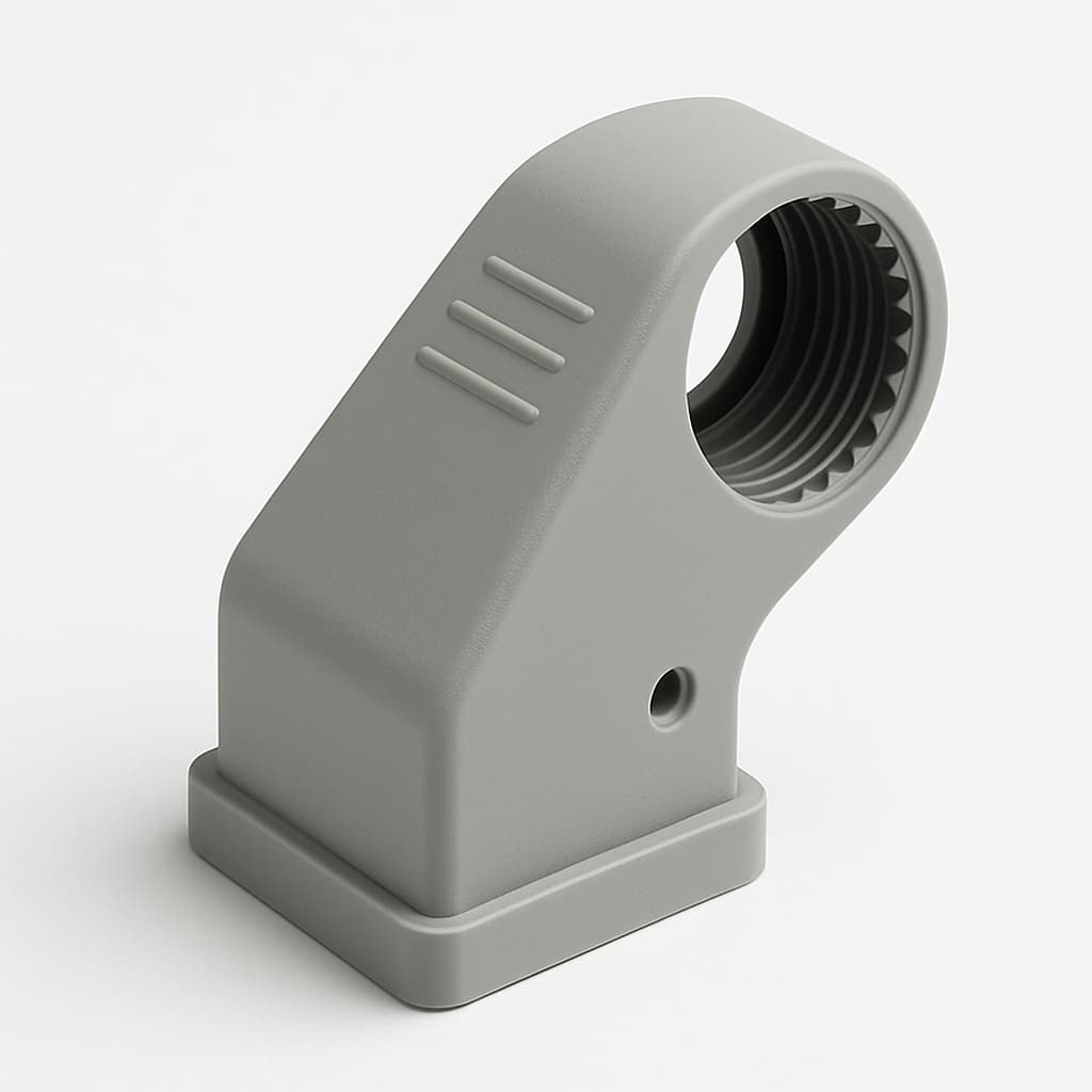 Molex / FCT 1731110119 (FKC3-K1311E) S3 70 Degree Plastic Hood — illustrative AI-generated image