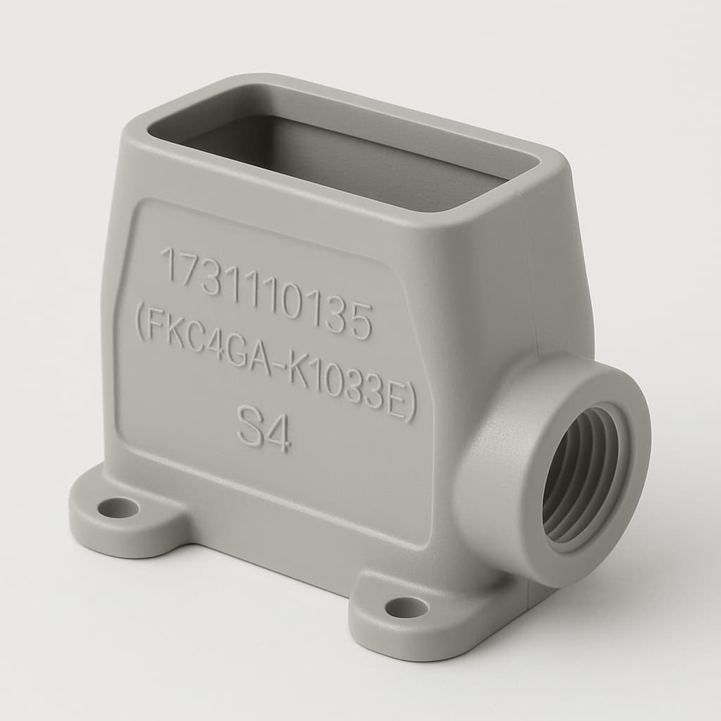Molex / FCT 1731110135 (FKC4GA-K1033E) Hood — illustrative AI-generated image