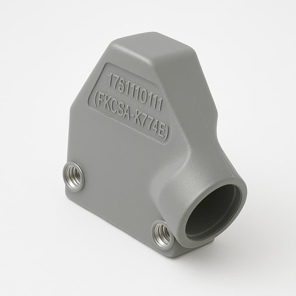 Molex / FCT 1731110111 (FKC5A-K774E) S5 70 DEG Hood — illustrative AI-generated image