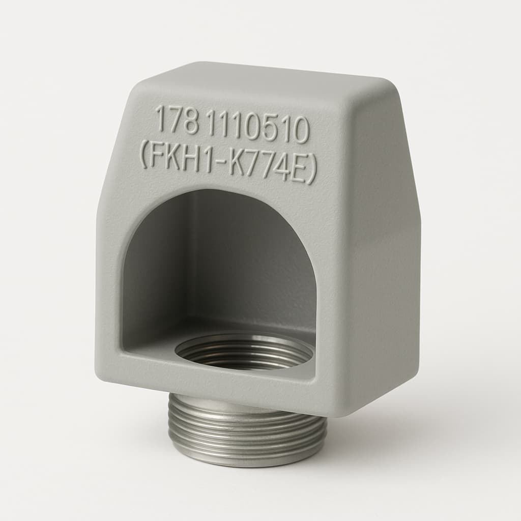 Molex / FCT 1731110510 (FKH1-K774E) Hood — illustrative AI-generated image