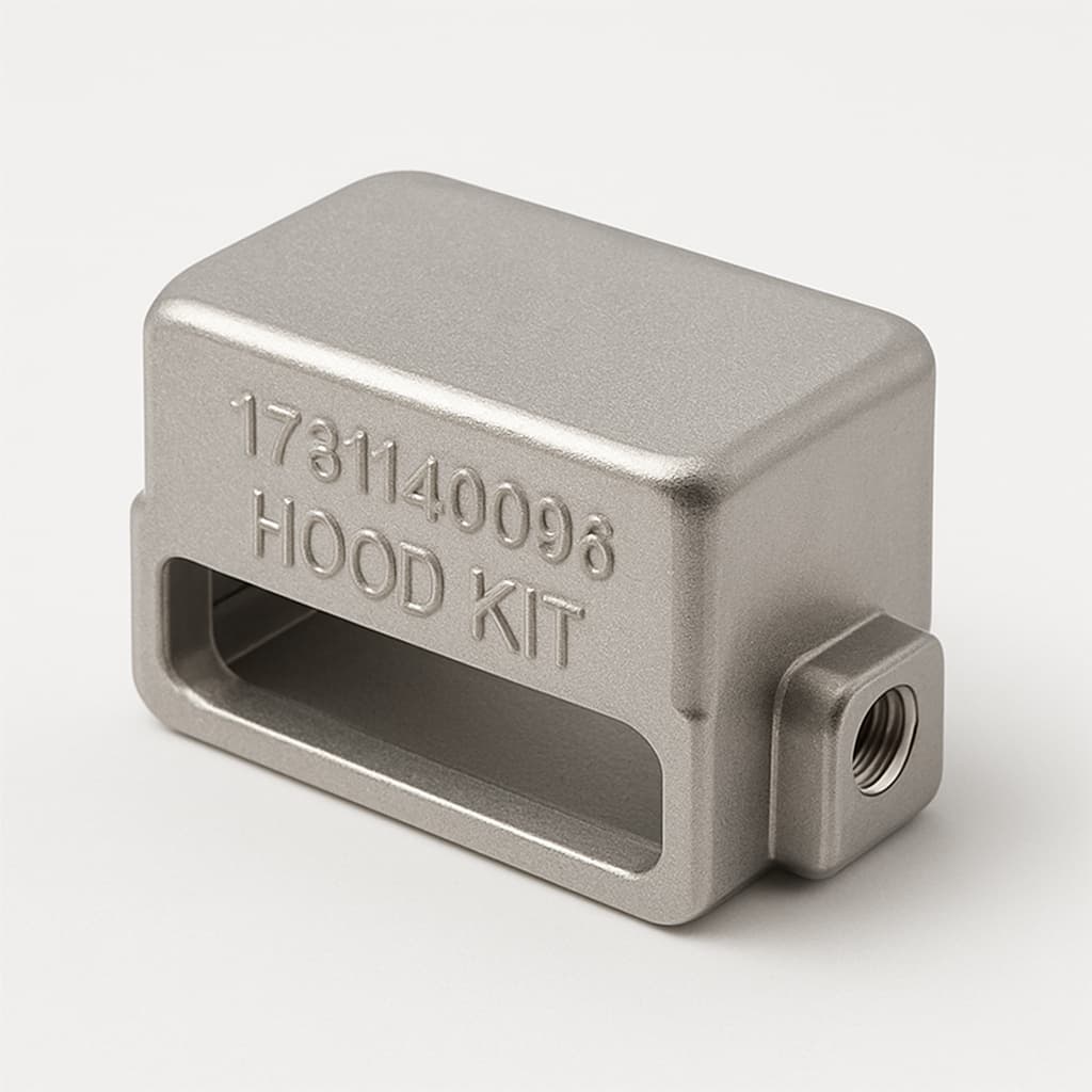 Molex / FCT 1731140096 (FKH3-25SA-5939) Hood Kit — illustrative AI-generated image