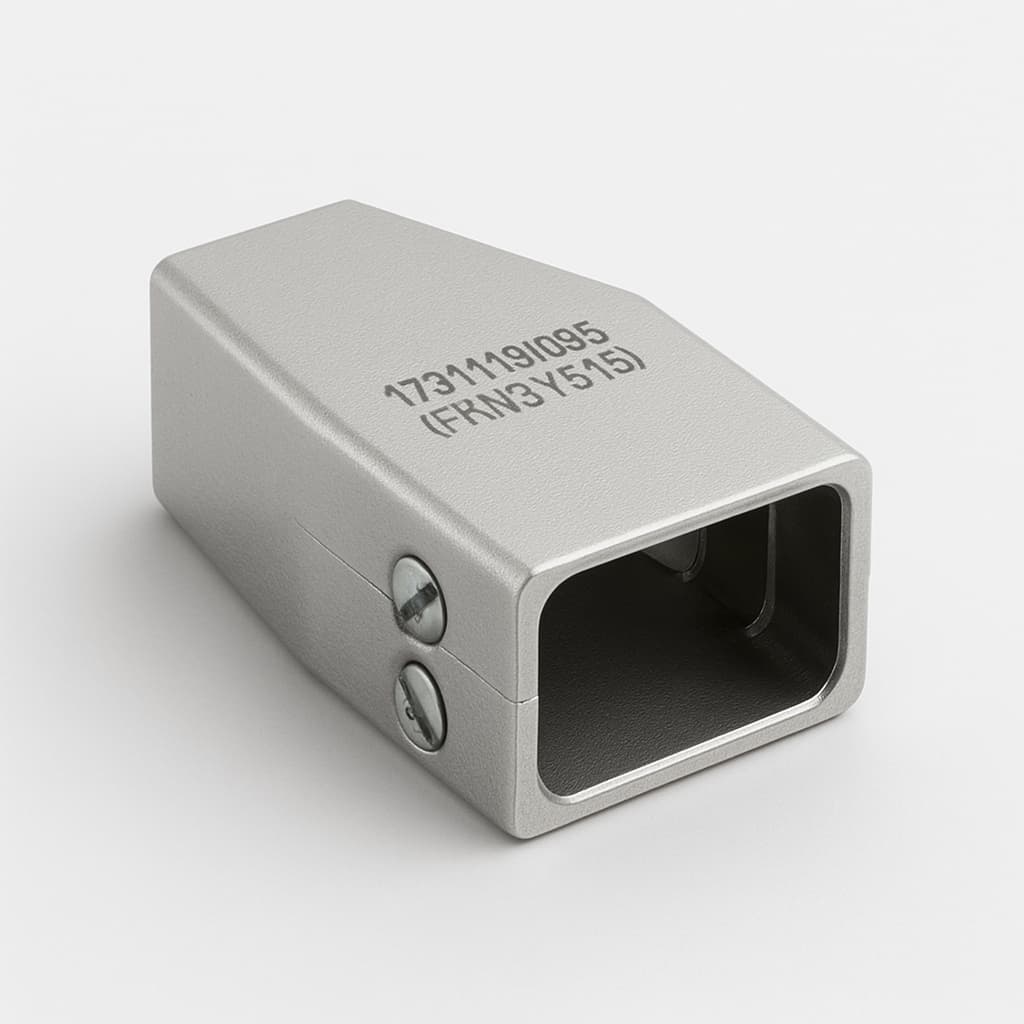 Molex / FCT 1731110195 (FKH3-K915) Hood S3 0 DEG — illustrative AI-generated image