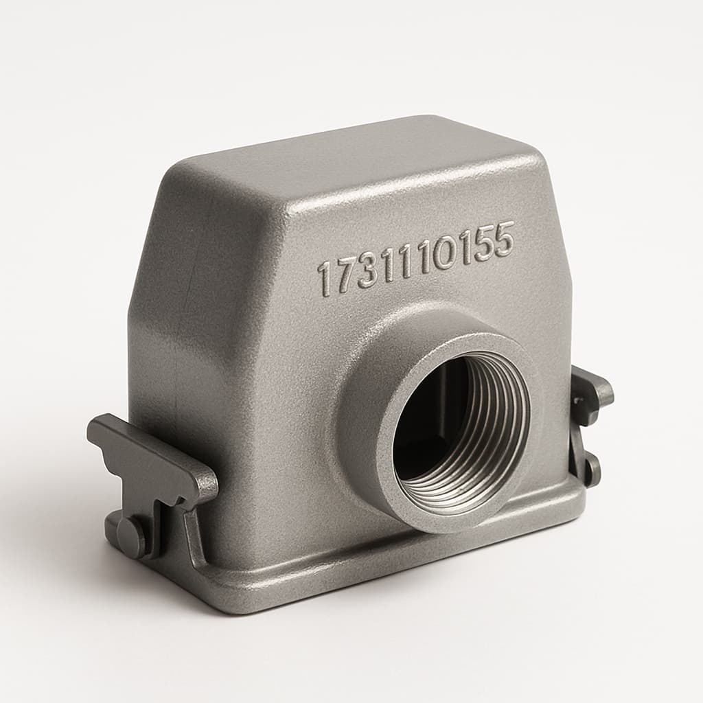 Molex / FCT 1731110155 (FKH4ARE) Hood S4 0 DEG — illustrative AI-generated image