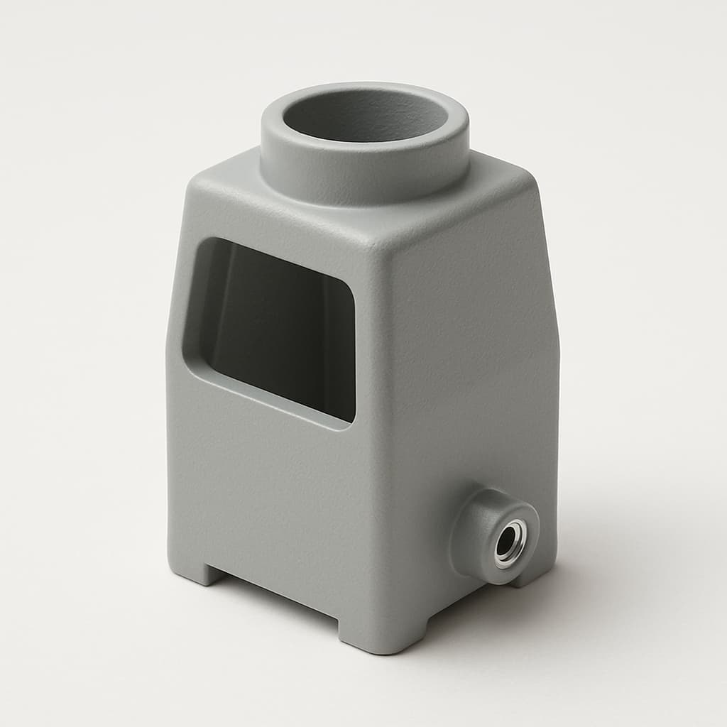 Molex / FCT 1731110372 (FKH4-K1073) Hood S4 0 DEG — illustrative AI-generated image