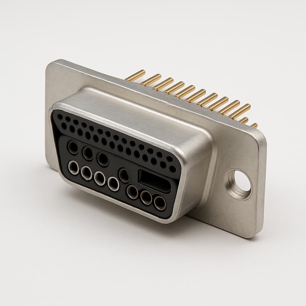 Molex / FCT 1731071292 (FL24W7S7-5442) ML CRP Receptacle 24W7 — illustrative AI-generated image