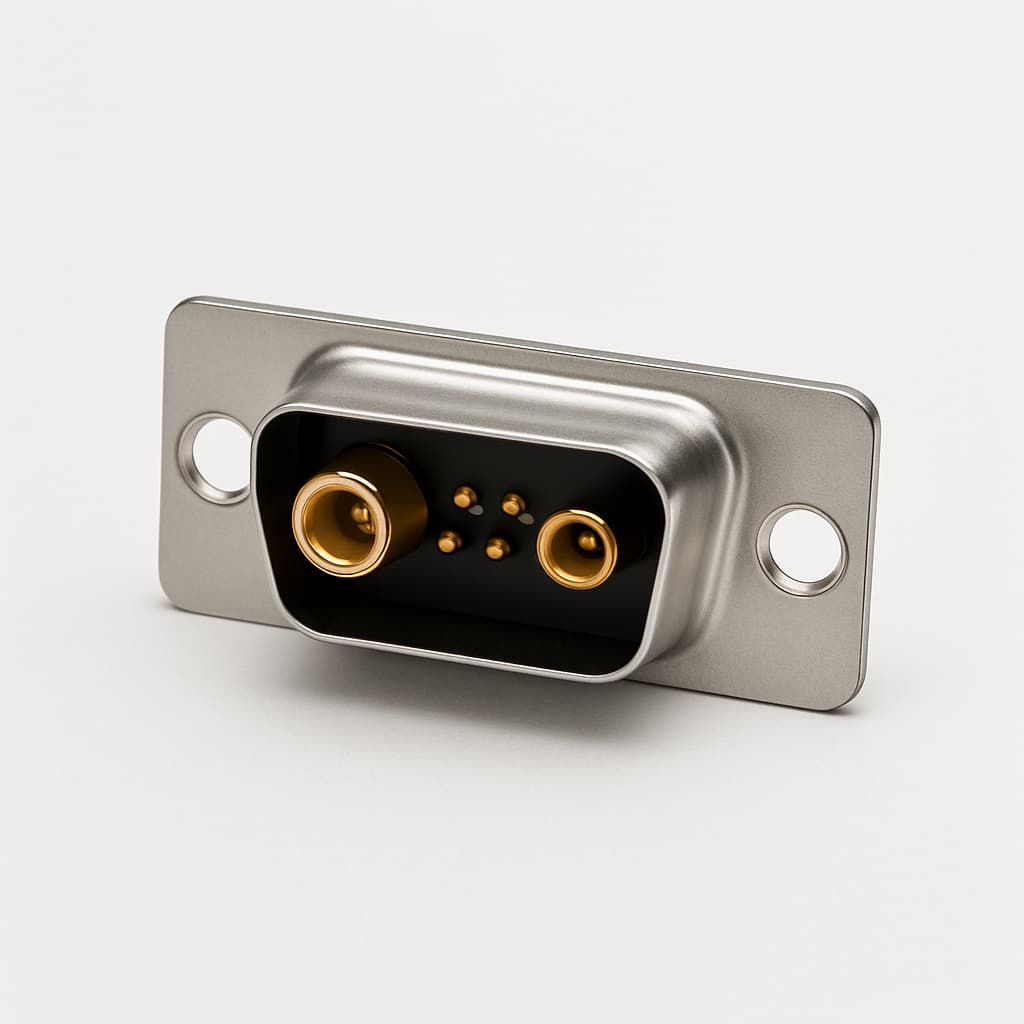 Molex / FCT 1731070520 (FL7W2S7-1363) D-SUB Receptacle — illustrative AI-generated image