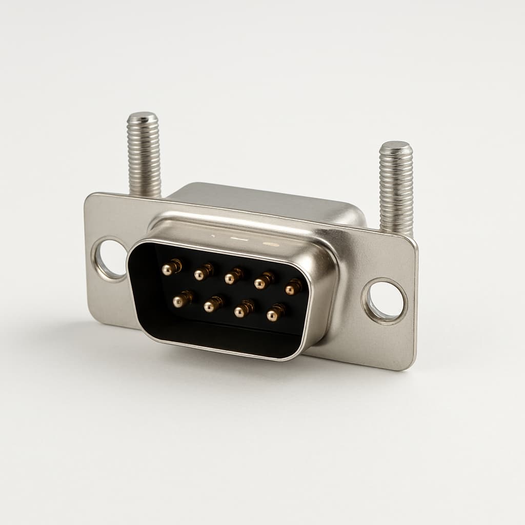 Molex / FCT 1731091693 (FM09P1-0981) D-SUB — illustrative AI-generated image