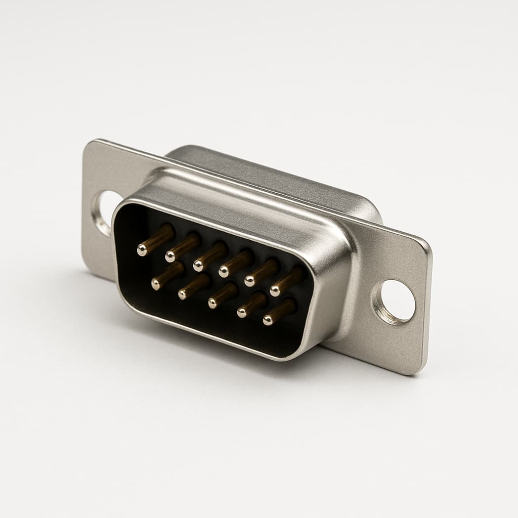Molex / FCT 1731091694 (FM09P1-1277) D-SUB — illustrative AI-generated image