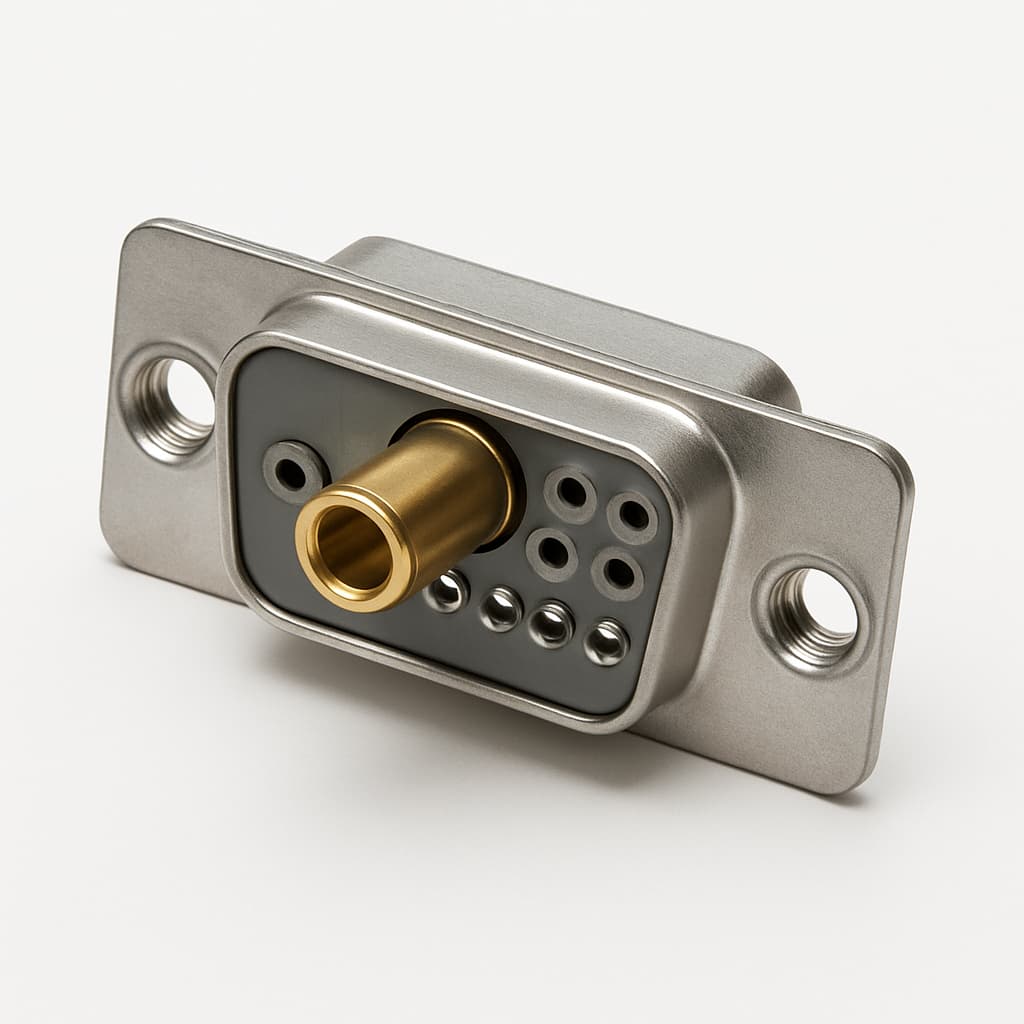 Molex / FCT 1731071300 (FM11W1P5-K120) Plug 11W1 — illustrative AI-generated image